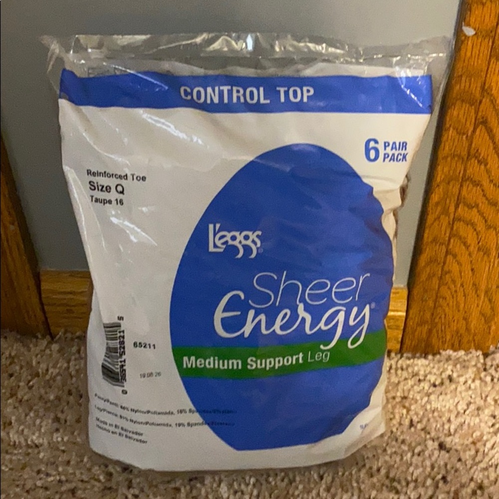 Leggs sheer energy nylons